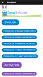 Mobile Screenshot of daycareworksheets.com